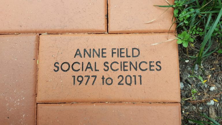 My brick in the Centenary Labyrinth