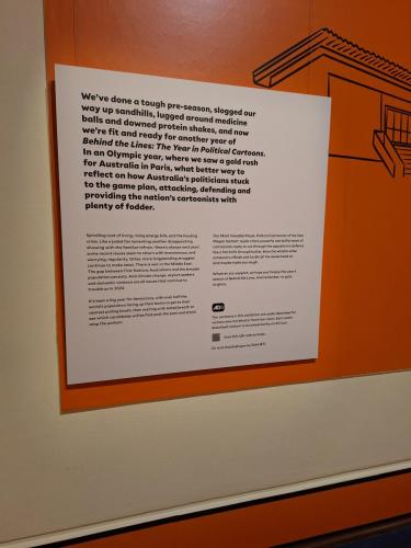 Political Cartoons Exhibition at Old Parliament House Canberra